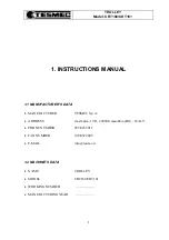 Preview for 4 page of Tesmec CRT160 Instructions For Use Manual