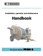 Tesmec FRB616 Installation, Operation And Maintenence Handbook preview