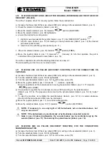 Предварительный просмотр 19 страницы Tesmec FRB616 Installation, Operation And Maintenence Handbook