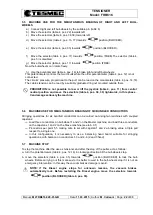 Предварительный просмотр 25 страницы Tesmec FRB616 Installation, Operation And Maintenence Handbook