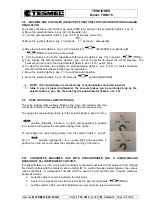 Предварительный просмотр 26 страницы Tesmec FRB616 Installation, Operation And Maintenence Handbook