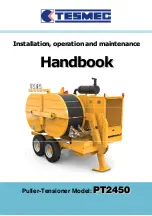 Tesmec PT2450 Installation, Operation And Maintenance Manual preview