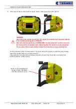 Предварительный просмотр 28 страницы Tesmec PT2450 Installation, Operation And Maintenance Manual