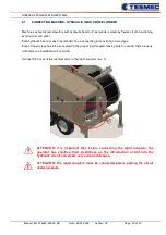 Предварительный просмотр 60 страницы Tesmec PT2450 Installation, Operation And Maintenance Manual