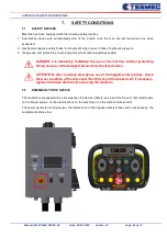 Предварительный просмотр 84 страницы Tesmec PT2450 Installation, Operation And Maintenance Manual