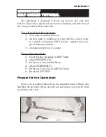 Preview for 9 page of Tesoro De Leon Operator'S Instruction Manual