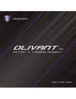 Tesoro Olivant Pro Quick Start Manual preview