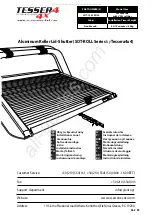 Tessera4x4 SOT-1301 ROLL Installation Manual предпросмотр