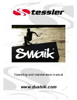 Tessier Swaik Operating And Maintenance Manual preview