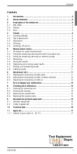 Test Equipment Depot SBS 2500 Manual предпросмотр
