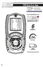 Test Equipment Depot UEi C163 Quick Start Manual предпросмотр