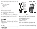 Preview for 1 page of Test-Um TP3X-X Operating Instructions