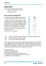 Preview for 12 page of Testboy 4028532101152 Operating Instructions Manual