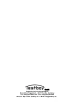 Предварительный просмотр 16 страницы Testboy 4028532200411 Instructions Manual