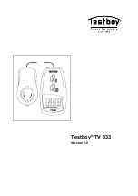 Предварительный просмотр 1 страницы Testboy 4028532203337 Operating Instructions Manual