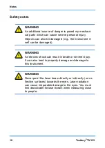 Предварительный просмотр 18 страницы Testboy 4028532203337 Operating Instructions Manual