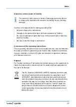 Preview for 17 page of Testboy Light 500 Operating Instructions Manual