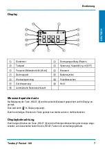 Предварительный просмотр 7 страницы Testboy Pocket 100 Operating Instructions Manual