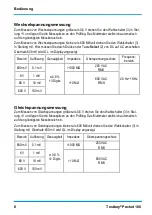 Preview for 8 page of Testboy Pocket 100 Operating Instructions Manual