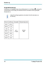 Preview for 10 page of Testboy Pocket 100 Operating Instructions Manual