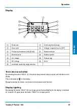 Предварительный просмотр 19 страницы Testboy Pocket 100 Operating Instructions Manual