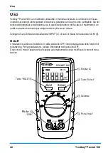 Предварительный просмотр 42 страницы Testboy Pocket 100 Operating Instructions Manual