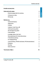 Preview for 3 page of Testboy Profi III LED Operating Instructions Manual