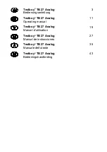 Preview for 2 page of Testboy TB 27 Analog Operating Manual