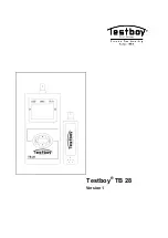 Предварительный просмотр 1 страницы Testboy TB 28 Series Operating Instructions Manual