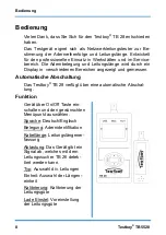 Предварительный просмотр 8 страницы Testboy TB 28 Series Operating Instructions Manual