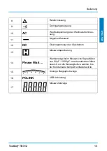 Preview for 13 page of Testboy TB 312 Operating Instructions Manual