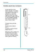 Предварительный просмотр 184 страницы Testboy TB 55 Operating Instructions Manual