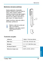 Предварительный просмотр 187 страницы Testboy TB 55 Operating Instructions Manual