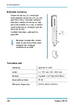 Предварительный просмотр 196 страницы Testboy TB 55 Operating Instructions Manual