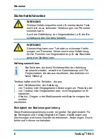 Preview for 6 page of Testboy TB 65 Operating Instructions Manual