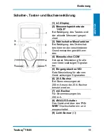 Preview for 11 page of Testboy TB 65 Operating Instructions Manual