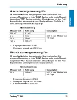 Preview for 13 page of Testboy TB 65 Operating Instructions Manual