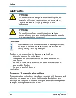 Preview for 26 page of Testboy TB 65 Operating Instructions Manual