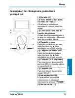 Preview for 71 page of Testboy TB 65 Operating Instructions Manual