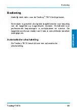 Preview for 69 page of Testboy TB 74 Operating Instructions Manual