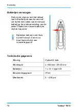 Preview for 72 page of Testboy TB 74 Operating Instructions Manual