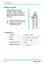 Предварительный просмотр 172 страницы Testboy TB 74 Operating Instructions Manual