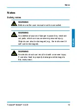 Предварительный просмотр 13 страницы Testboy Testavit Schuki 3 LCD Operating Instructions Manual