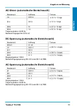 Preview for 11 page of Testboy TV 215N Operating Instructions Manual