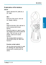 Предварительный просмотр 31 страницы Testboy TV 218 Operating Instructions Manual