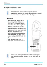 Предварительный просмотр 46 страницы Testboy TV 218 Operating Instructions Manual