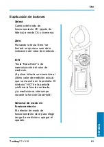 Предварительный просмотр 81 страницы Testboy TV 218 Operating Instructions Manual