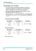 Предварительный просмотр 118 страницы Testboy TV 218 Operating Instructions Manual