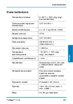 Предварительный просмотр 133 страницы Testboy TV 218 Operating Instructions Manual