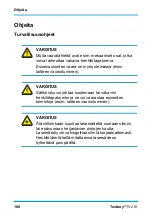 Предварительный просмотр 168 страницы Testboy TV 218 Operating Instructions Manual